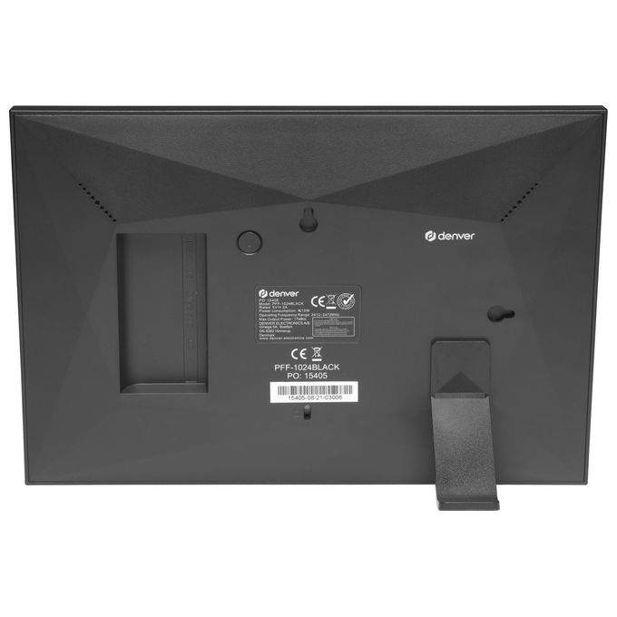 Denver Frameo PFF-1024 Cornice Digitale con Wi-Fi 10.1'' 16Gb Nero