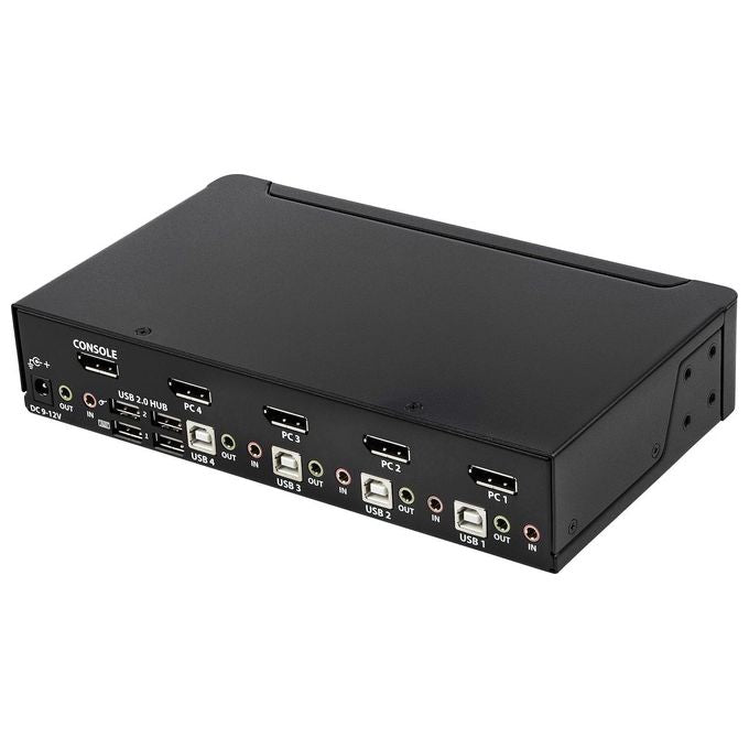 Startech Switch Kvm a 4 Porte Displayport 4K 60hz
