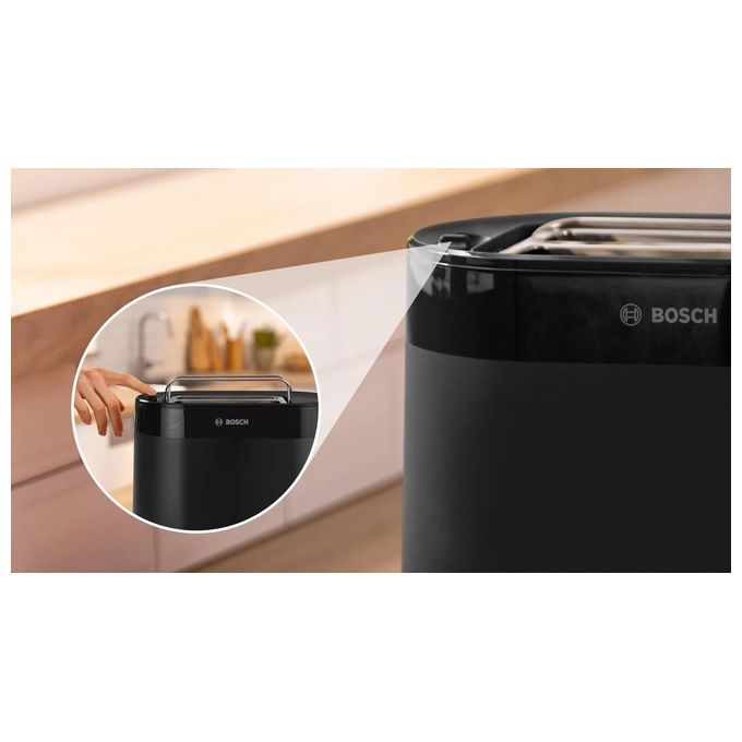 Bosch TAT2M123 Tostapane 6 2 Fette 950W Nero