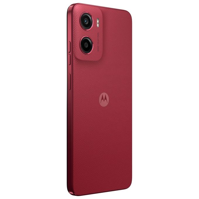 Motorola Moto G05, 256GB, 4GB RAM, Rosso, Doppia SIM, Display 6.67'', Android 15