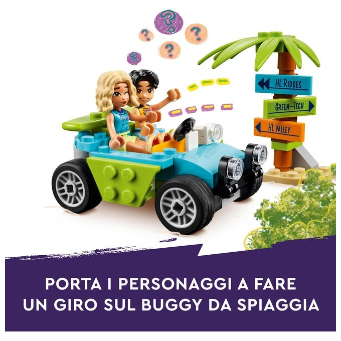 LEGO Friends Bancarella dei Frullati sulla Spiaggia Giochi Educativi per Bambine e Bambini da 6 Anni con 2 Mini Bamboline una Tartaruga un Buggy da Costruire e Cibo Giocattolo Idea Regalo 42625