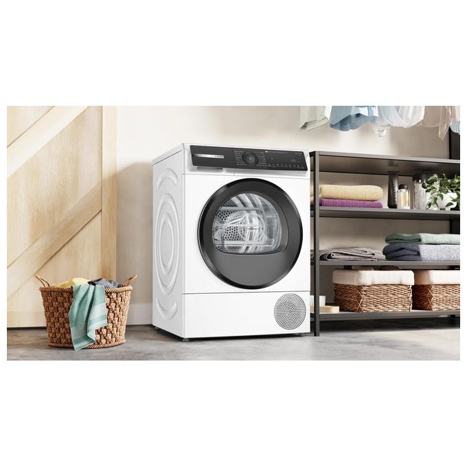 Bosch WQH245A0IT Asciugatrice 9 Kg Classe A con Pompa di Calore Profondita' 60 cm Auto Dry colore Bianco