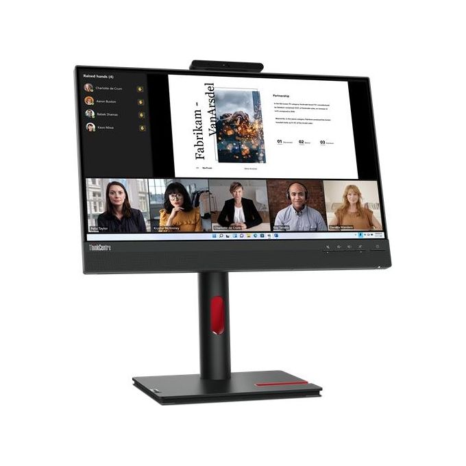 Lenovo ThinkCentre Tiny-in-One 22 Gen 5 Monitor a LED 22'' 1920x1080 Full HD (1080p) Nero Corvino
