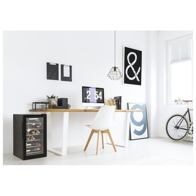Candy CWC 021 M-NF Cantina vini a libera installazione cm. 40 - 21 bottiglie nero
