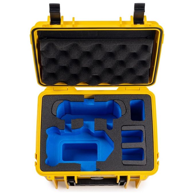 B and W International Drone Case PP.66 Giallo per DJI Mini 4 Pro