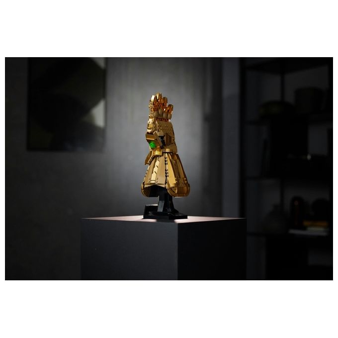 LEGO Super Heroes Marvel 76191 Guanto dell'Infinito di Thanos, Modello da Costruzione Avengers da Collezione, Set per Adulti