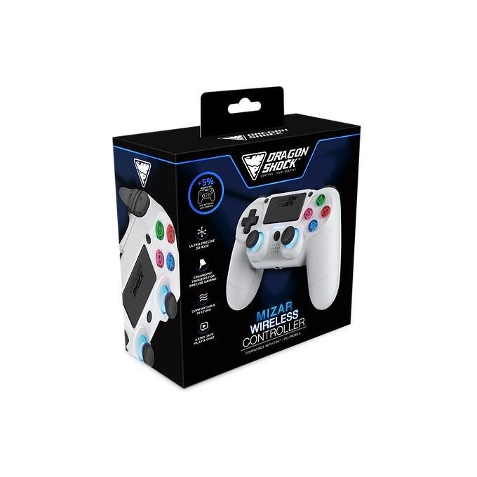 Dragon Mizar Wireless White per PlayStation 4
