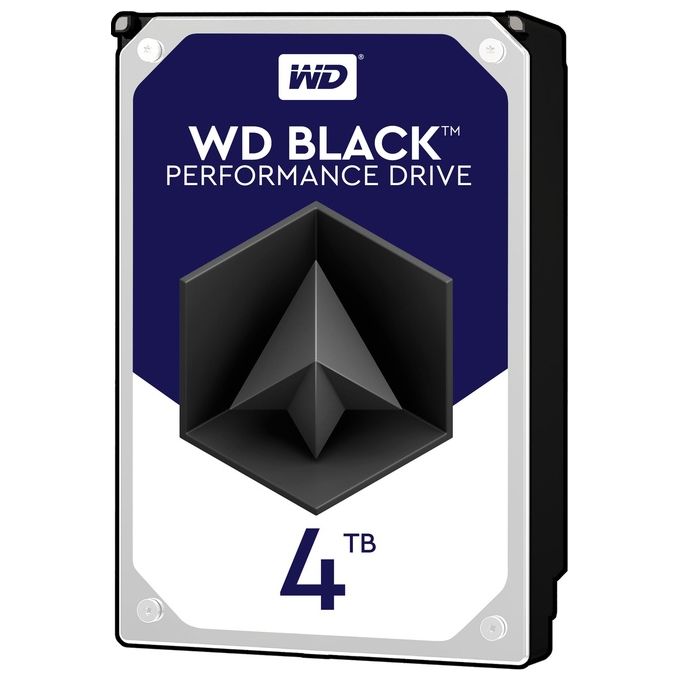 WD Black WD4005FZBX HDD 4TB interno 3.5 SATA 6Gb-s 7200rpm 256Mb