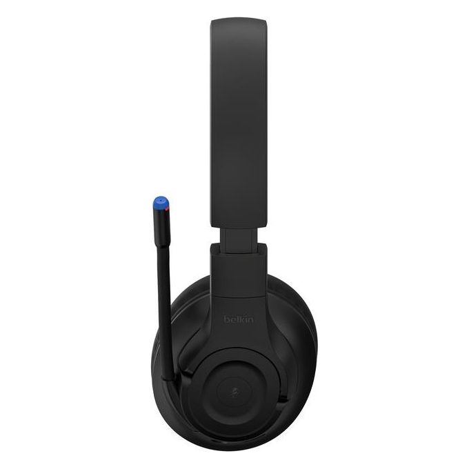 Belkin SoundForm Inspire Cuffie Wireless Over Ear con Microfono Integrato per Bambini Nero