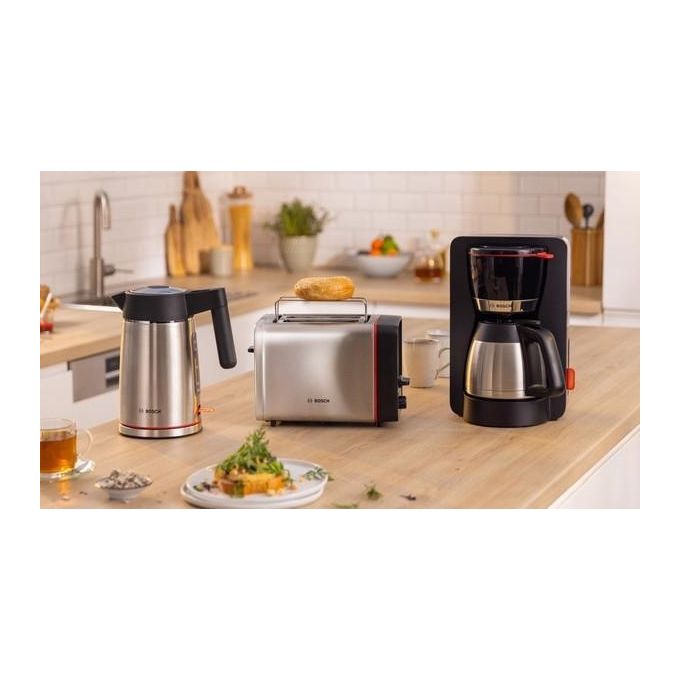 Bosch TAT6M420 Tostapane 2 Fette 970W Acciaio Inox