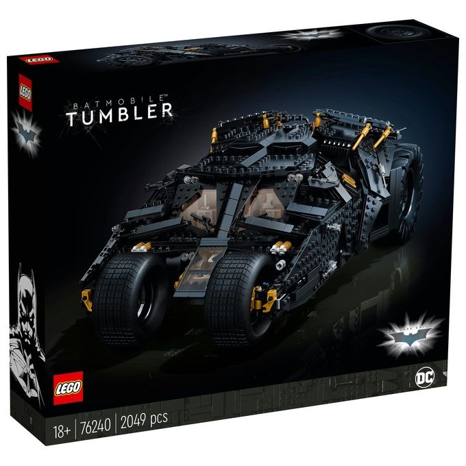 LEGO DC 76240 Batman Batmobile Tumbler, Modellismo Auto Da Costruire Per Adulti, Idea Regalo