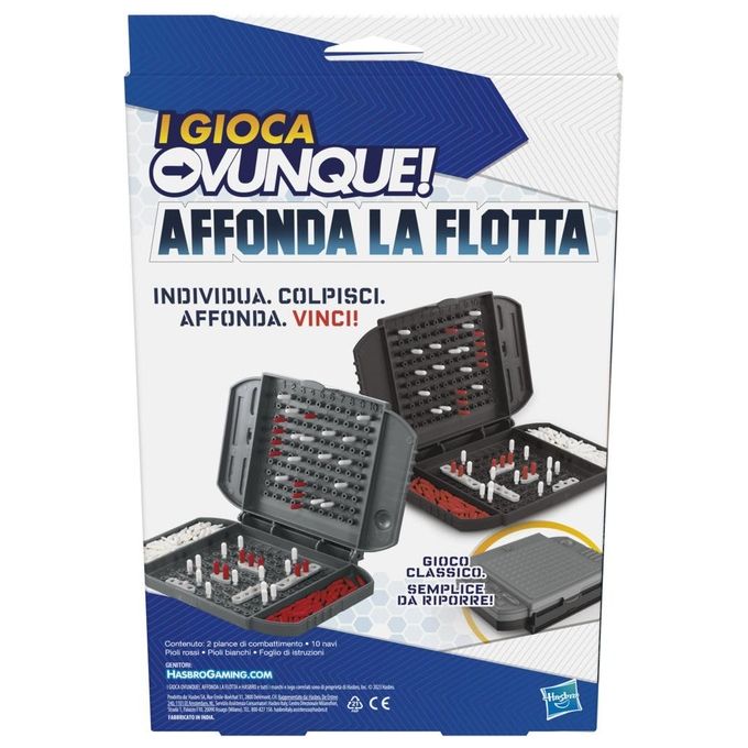 Hasbro Gioco da Viaggio Gaming Affonda la Flotta