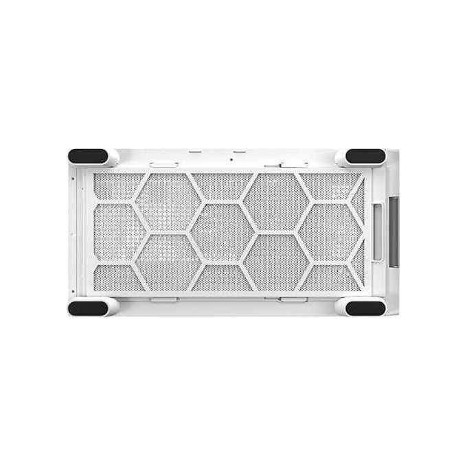 Antec Flux Wood White 5 Ventole Pwm Incluse Pannello Frontale ad Alto Flusso d'aria con Legno di Betulla Type-C Radiatore da 420mm e Supporto per Scheda Madre con Connessione Posteriore