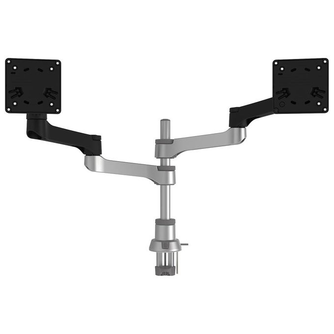 R-Go Tools RGOVLZE4TWSI Supporto da Tavolo per Tv a Schermo Piatto 32'' Scrivania Nero
