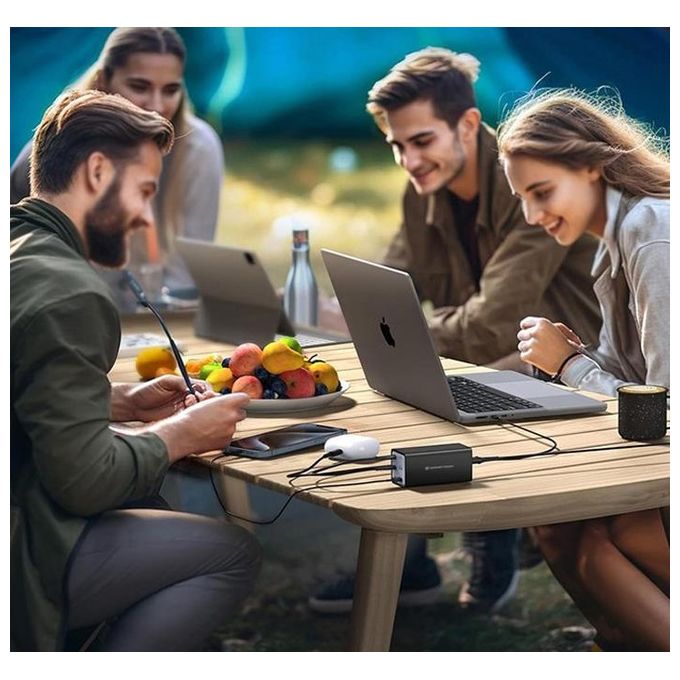 Conceptronic OZUL06BE 6-Port 200W Gan Usb Pd Charger