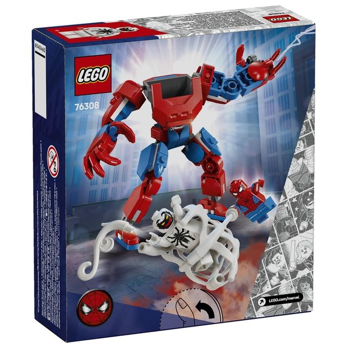 Lego Set 76308 Marvel Super Heroes Mech di Spider-Man Contro Anti-Venom