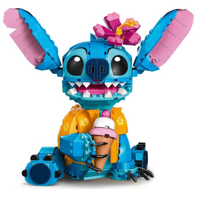 LEGO Disney 43249 Stitch, Gioco per Bambini 9+, Personaggio da Costruire con Parti Mobili, Idea Regalo Divertente dal Film