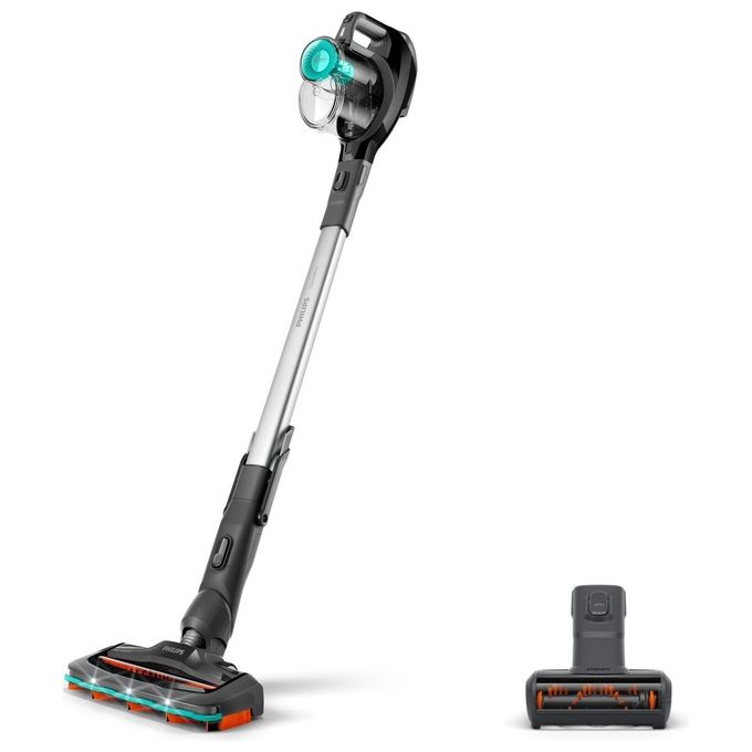 Philips FC6726-01 SpeedPro Aspirapolvere Senza Fili Senza Sacco Pulizia a Secco Autonomia 40 min Capacita' 0,4 Litri 21,6 V Nero
