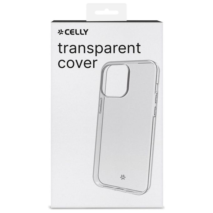 Celly Tpu Cover per iPhone 15 Trasparente