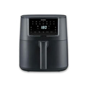 Severin FR2462 Friggitrice ad Aria Calda XXL 1700W 7 Litri Display Touch 12 Programmi Mantenimento Caldo Funzione Memoria Rivestimento Ceramica 290 x 387 x 310 cm Nero