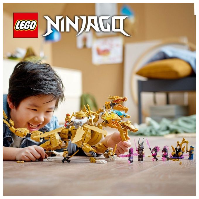 LEGO Ultra drago d'oro di Lloyd