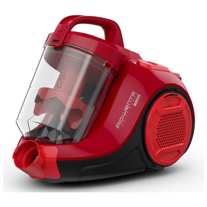 Rowenta Swift Power Cyclonic Aspirapolvere a Traino Senza Sacco 750W Rosso