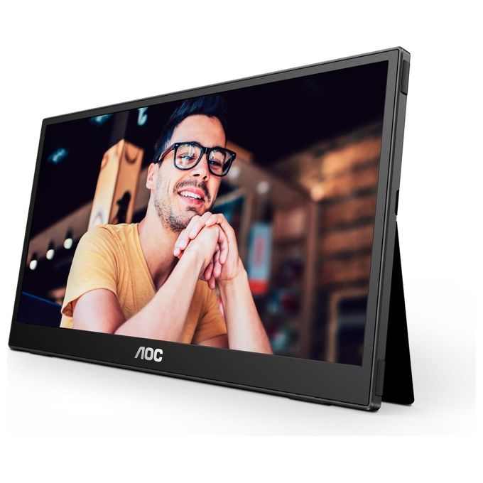 AOC T2 16T3EA Monitor PC 15.6'' 1920x1080 Pixel Full HD Nero