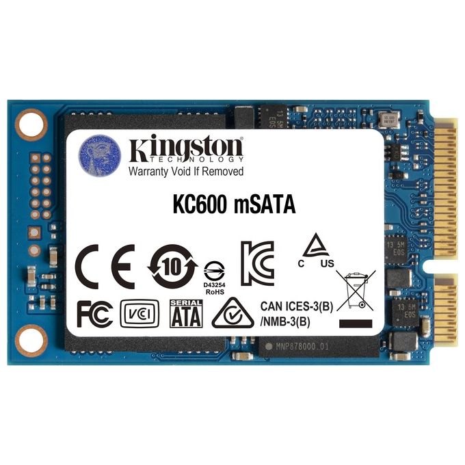 Kingston SKC600MS-256G 256Gb Ssd Kc600 mSATA