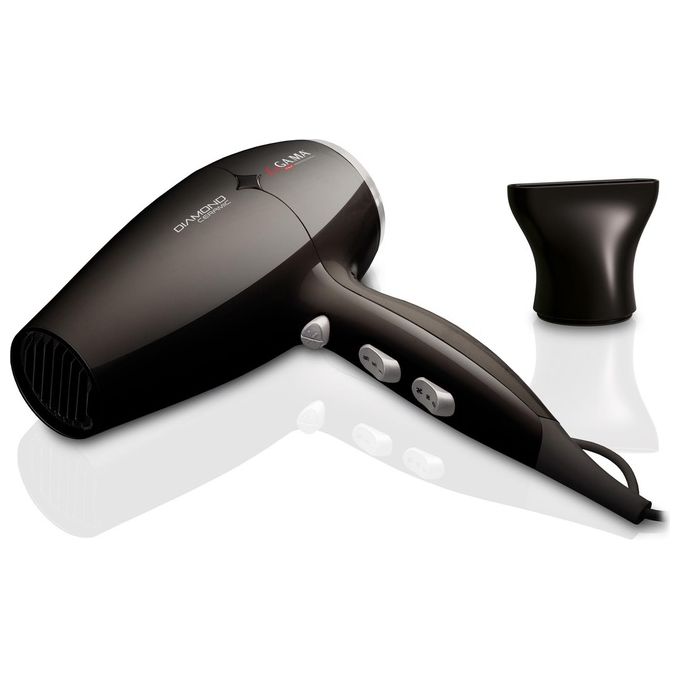 Ga.ma GH0301 Diamond Ceramic Asciugacapelli Professionale 2300W Nero