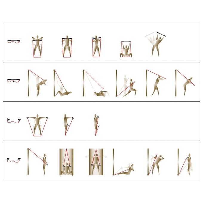 Rovera Tone Plus Barra Pilates e Elastici