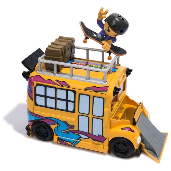 Spin Master Tech Deck Sk8 Crew 2-in-1 Transforming Ultra Bus e Storage