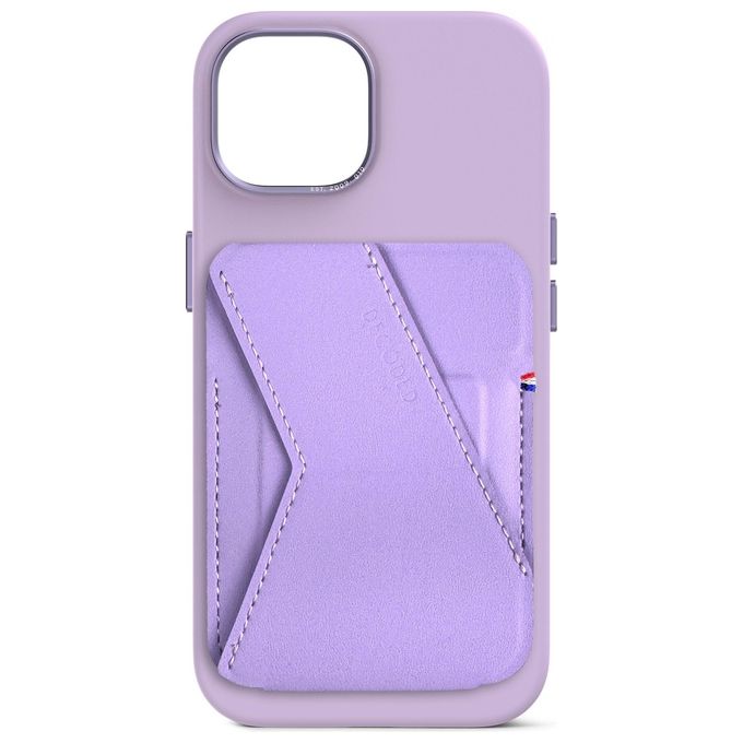 Decoded Silicone MagSafe Card Stand Sleeve Lavender