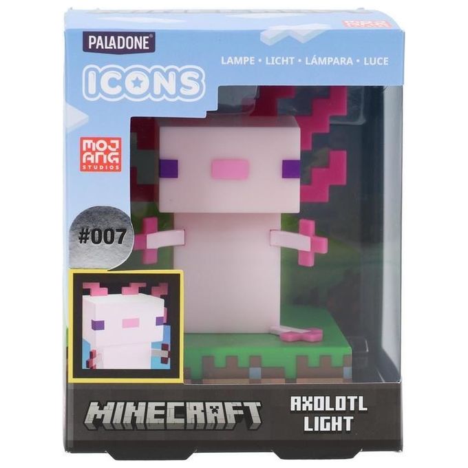 Paladone Icons Minecraft Axolotl