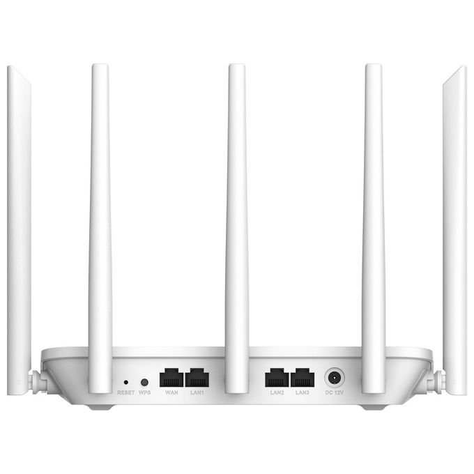 Imou Security Cameras Router Wi-Fi 6 1 Wan e 3 Lan Gb 3000 Mbps 6 Antenne ed IP
