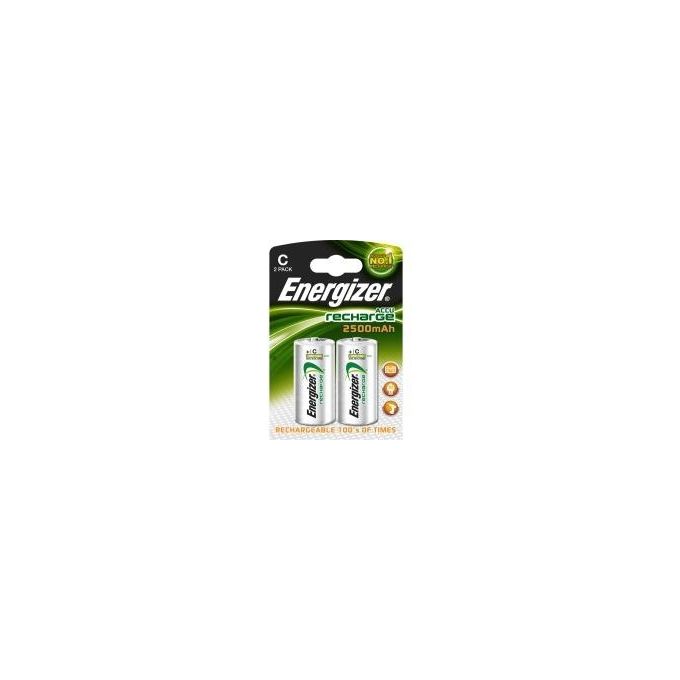 Energizer Pila 1 2 Torcia-c-ricaric.bl.2 Pile