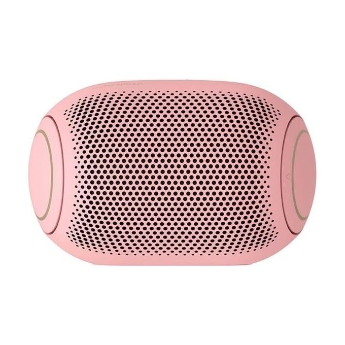 LG XBOOM Go PL2P Cassa Bluetooth Portatile 5.0 Waterproof IPX5 con Audio Meridian e Bassi Potenti Comandi Vocali Sound Boost Usb-C Rosa