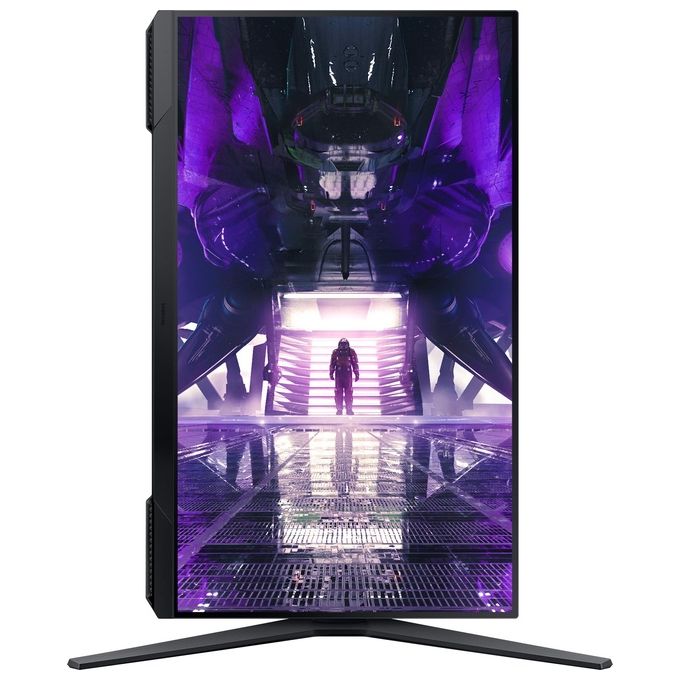Samsung Monitor Gaming 24'' Odyssey G3 (S24AG320) Flat, 24'', 1920x1080 (Full HD), VA, 165 Hz, 1 ms, FreeSync Premium, HDMI, Display Port, Ingresso Audio, HAS, Pivot, Flicker Free, Eye Saver Mode