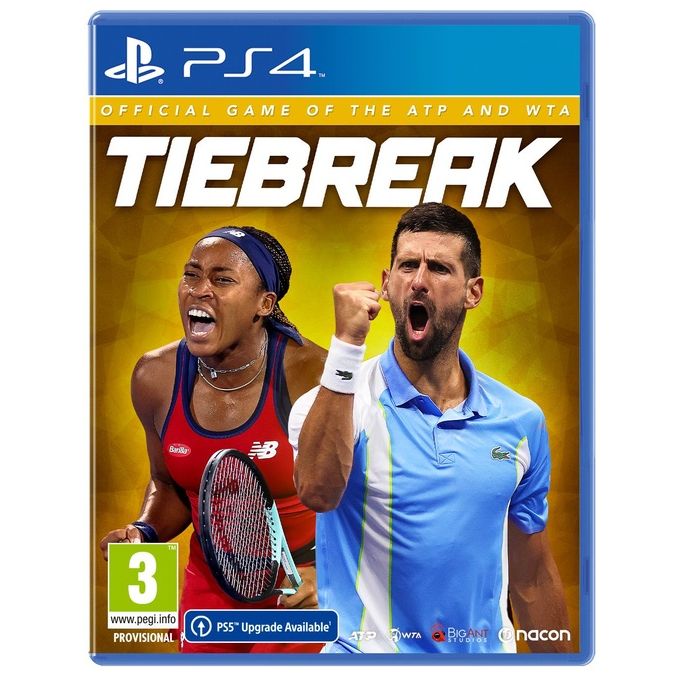 Nacon Videogioco Tiebreak Official Game Of ATP and WTA per PlayStation 4