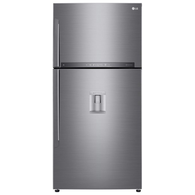 LG GTF916PZPED Frigorifero Doppia Porta Maxi 592 Litri Wi-Fi Dispenser Acqua Classe Energetica E Inox