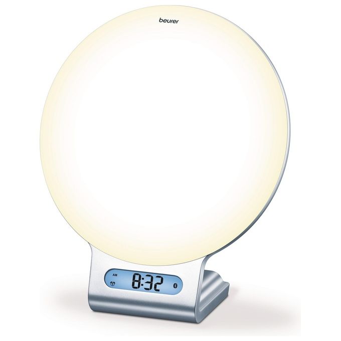 Beurer WL 75 BT Luce sveglia Luce sveglia Bluetooth per connessione con smartphone - Utilizzo semplice e pratico anche tramite l'app gratuita ''beurer LightUp'' - Addormentarsi in modo naturale e svegliarsi dolcemente con la simulazione della luce del sol