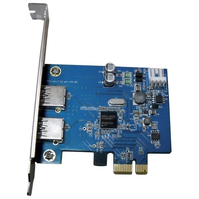 Atlantis Scheda Interfaccia Pci-e  2 Porte Usb3.0