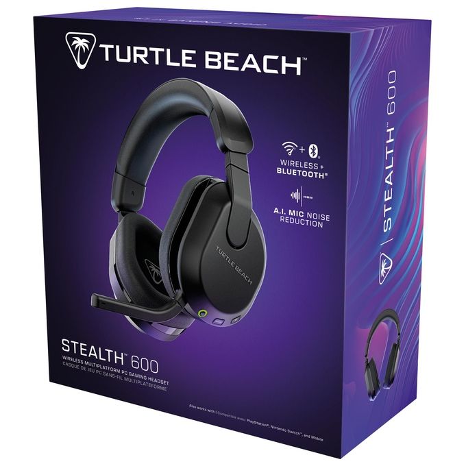 [ComeNuovo] Turtle Beach Stealth 600 GEN3 PC Cuffie Gaming Stereo Over-Ear Nero