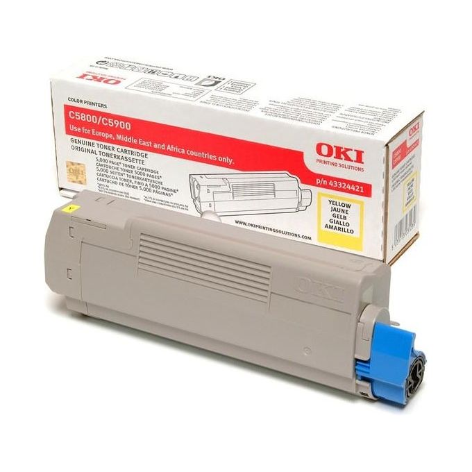 OKI Cartuccia Toner Giallo C5800 5900