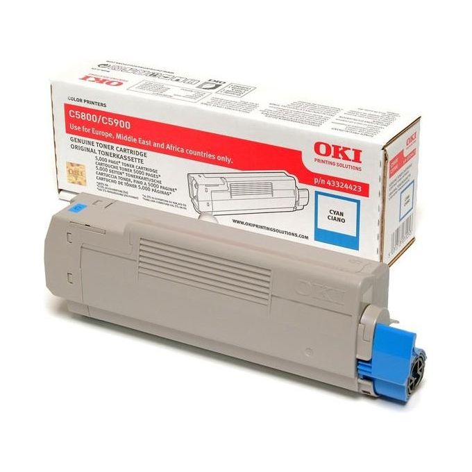 OKI Cartuccia Toner Ciano C5800 5900