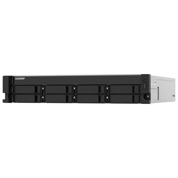 Qnap TS-832PXU-RP AL324 Collegamento Ethernet Lan Armadio 2U Nero Nas