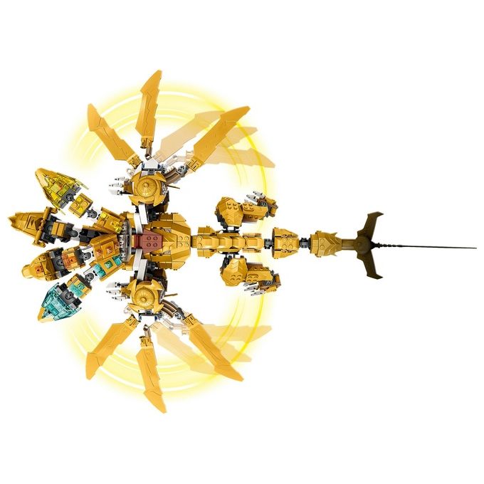 LEGO Ultra drago d'oro di Lloyd