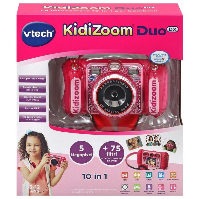VTech KidiZoom Duo DX Rosa