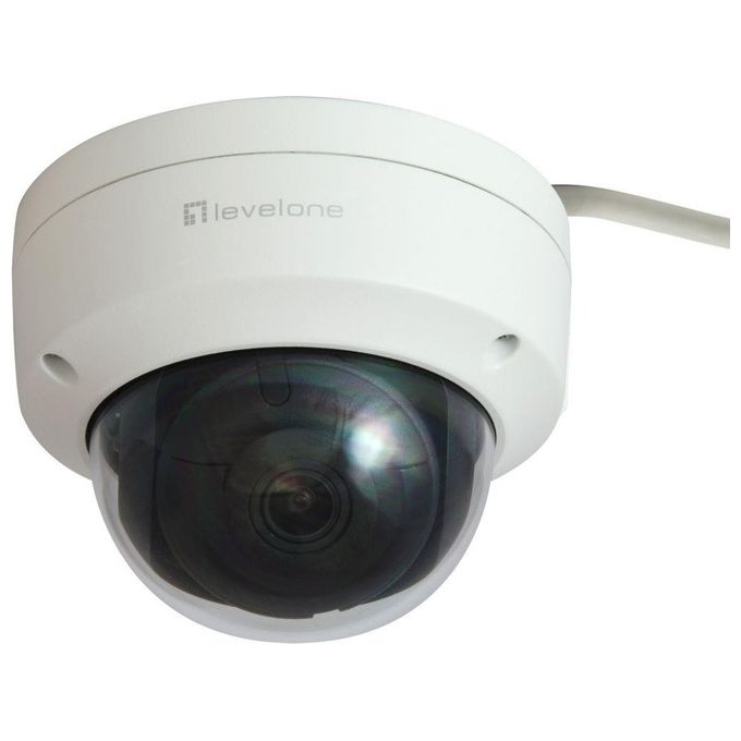 LevelOne FCS-3404 Telecamera di Sorveglianza Cupola Telecamera di Sicurezza Ip Interno e Esterno Soffitto