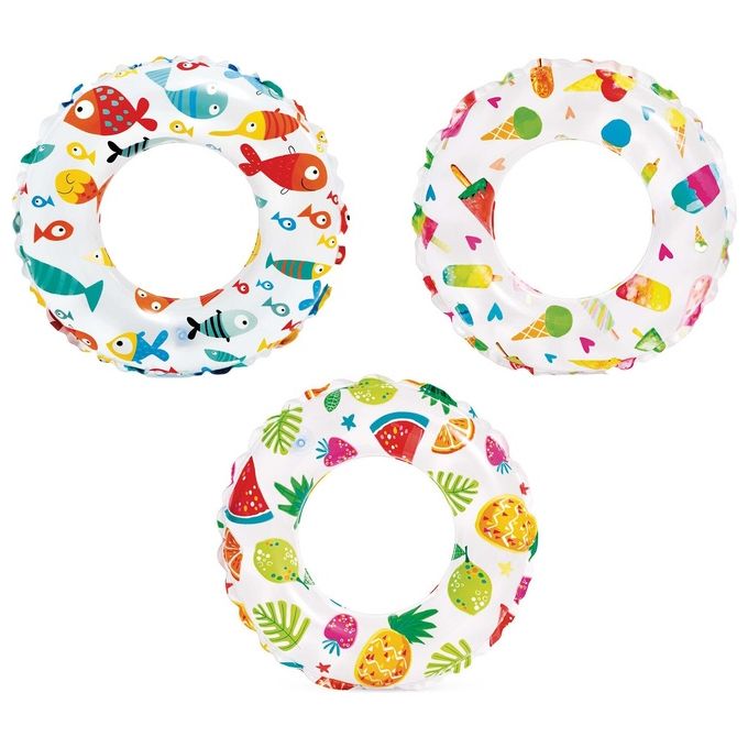 Intex 59230 Ciambella Mare Geometrico 51cm