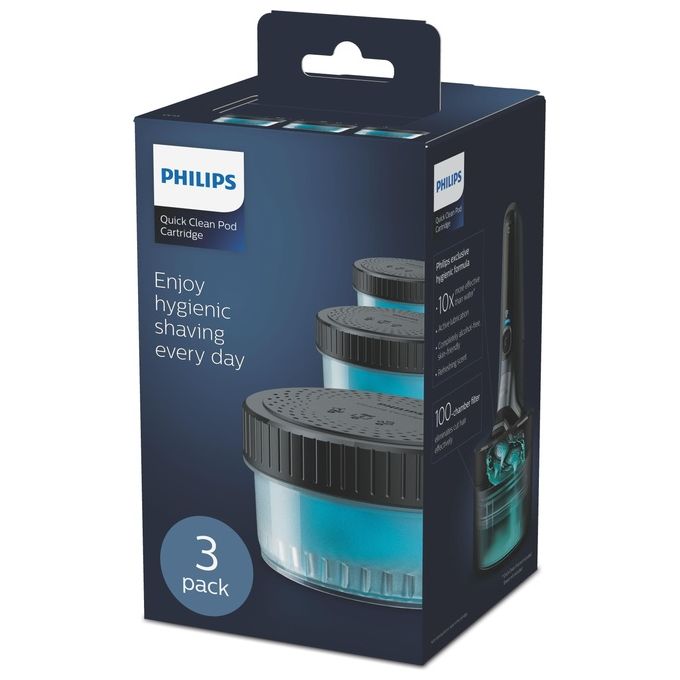 Philips Set Cartucce Igienizzante Rasoio Philips Cc13-50